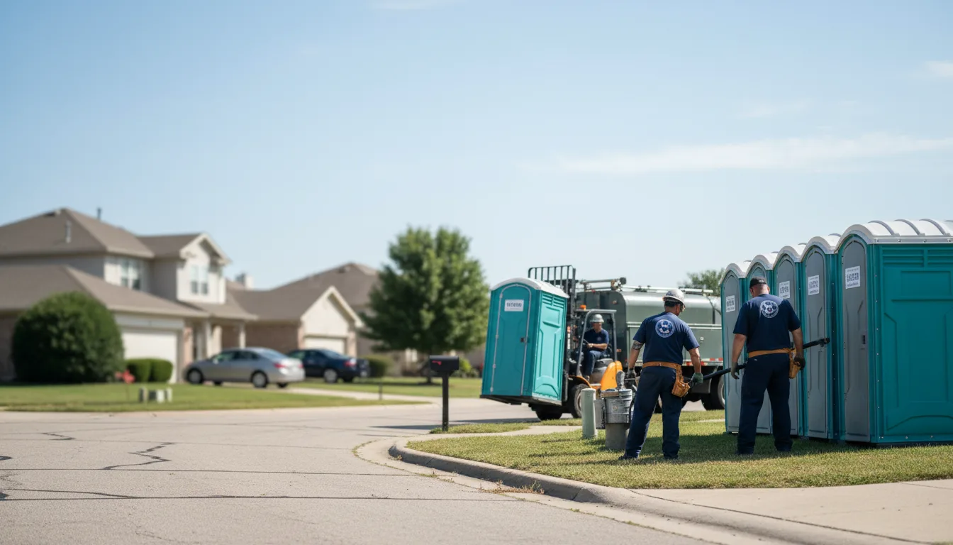 Porta Potty Rental in Botkins, OH near me
